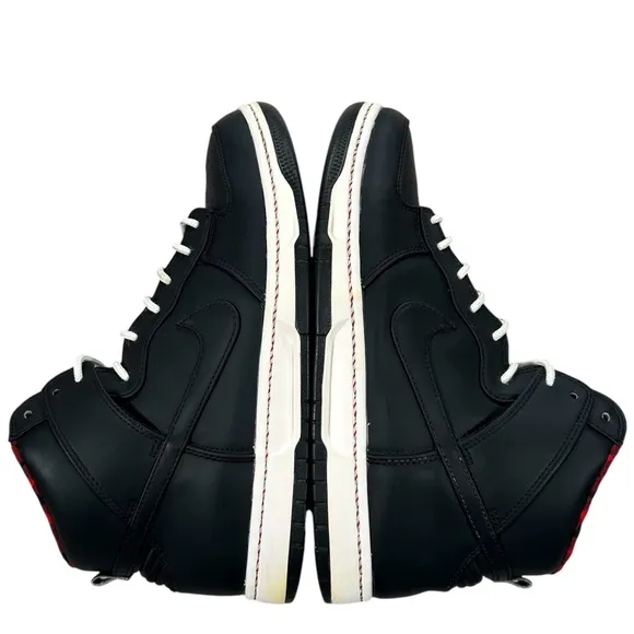 Nike Dunk High Ultra Rain Black Sail Sport Red 2016 Sneakers Size 9
