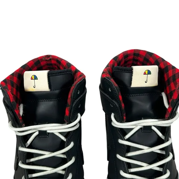 Nike Dunk High Ultra Rain Black Sail Sport Red 2016 Sneakers Size 9