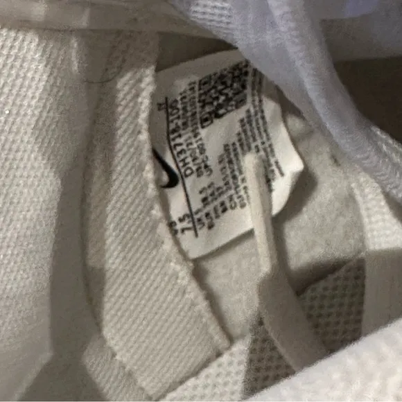 Nike Dunk high up rebel summit white sneakers size 7.5