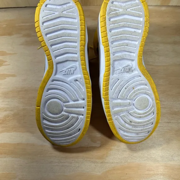 Nike Dunk High Up Varsity Maize Yellow and Black Sneakers Women’s Size 9