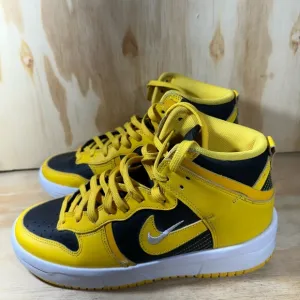 Nike Dunk High Up Varsity Maize Yellow and Black Sneakers Women’s Size 9