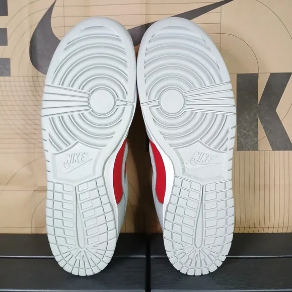 Nike Dunk Low QS CO.JP Reverse Ultraman Varsity Red Silver Men's Sz 11.5 New NA