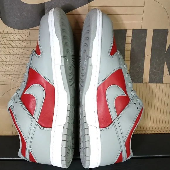 Nike Dunk Low QS CO.JP Reverse Ultraman Varsity Red Silver Men's Sz 11.5 New NA