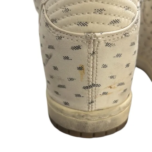 Nike Dunk Sky High Print 'Sail' Sneakers 543258-100 Women’s Size 9
