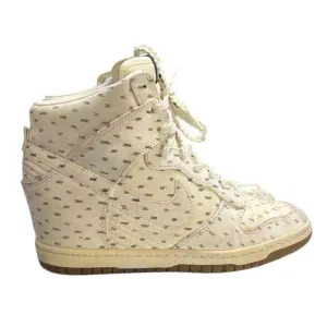 Nike Dunk Sky High Print 'Sail' Sneakers 543258-100 Women’s Size 9
