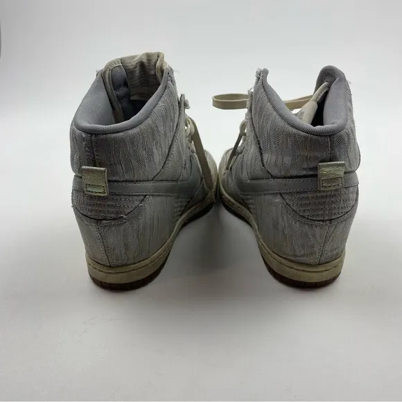 Nike Dunk Sky Premium High Gray Sneakers Size 7.5