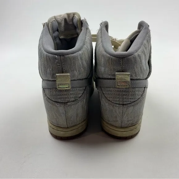 Nike Dunk Sky Premium High Gray Sneakers Size 7.5