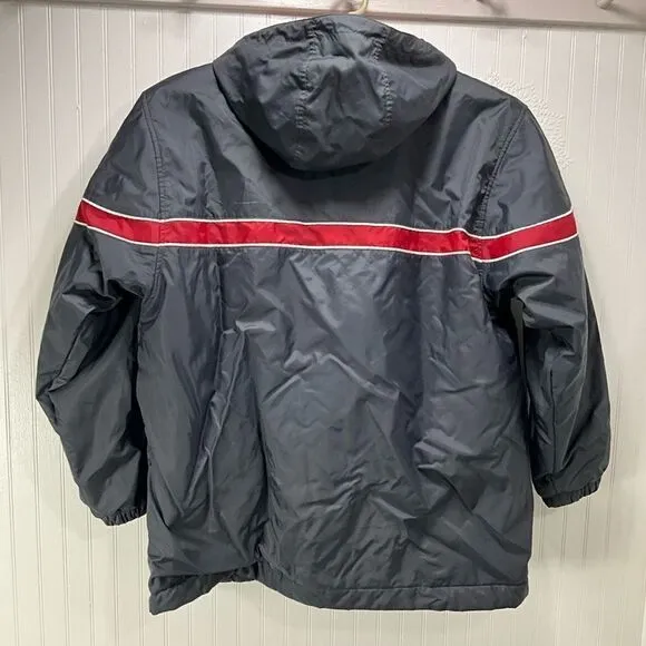 NIKE Fleece lined coat jacket with hood
