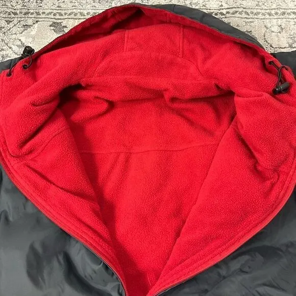 NIKE Fleece lined coat jacket with hood