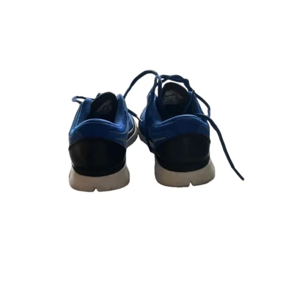 Nike Flex 2014 RN Running Shoes Blue Youth Sz 7