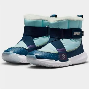 Nike Flex Advantage SE Boots • Sizes 13.5, 1, 2 Kids Shoes • Blue / Silver • New