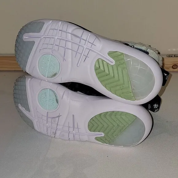 Nike Flex Advantage SE Boots • Sizes 13.5, 1, 2 Kids Shoes • Blue / Silver • New