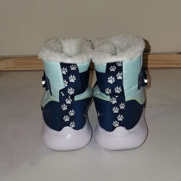 Nike Flex Advantage SE Boots • Sizes 13.5, 1, 2 Kids Shoes • Blue / Silver • New