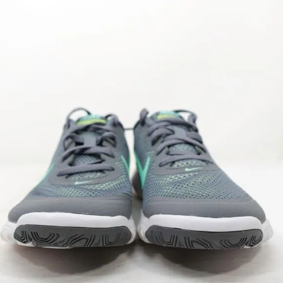 Nike Flex Experience RN 4 Gray Grey Green Running 749178-001 Womens Size 5