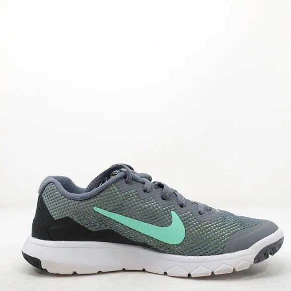 Nike Flex Experience RN 4 Gray Grey Green Running 749178-001 Womens Size 5
