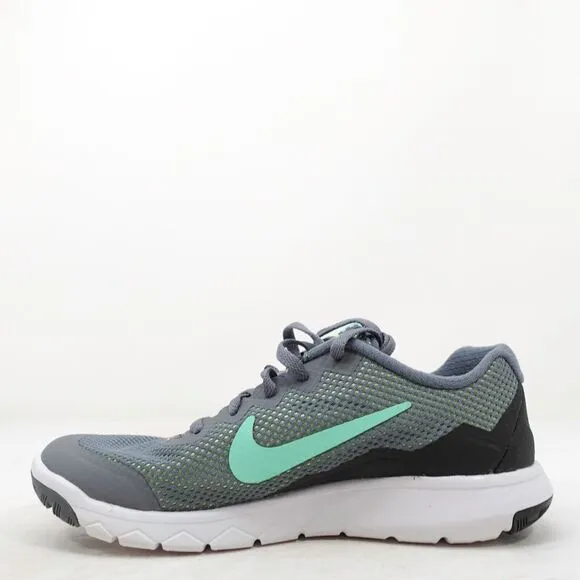 Nike Flex Experience RN 4 Gray Grey Green Running 749178-001 Womens Size 5