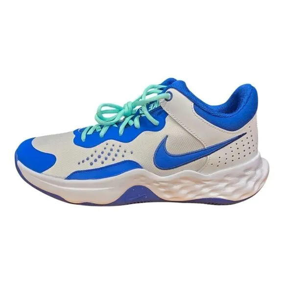 NIKE FLY BY MID 3 Basketball Shoes White Blue Sneakers DD9311-102 Mens Size's