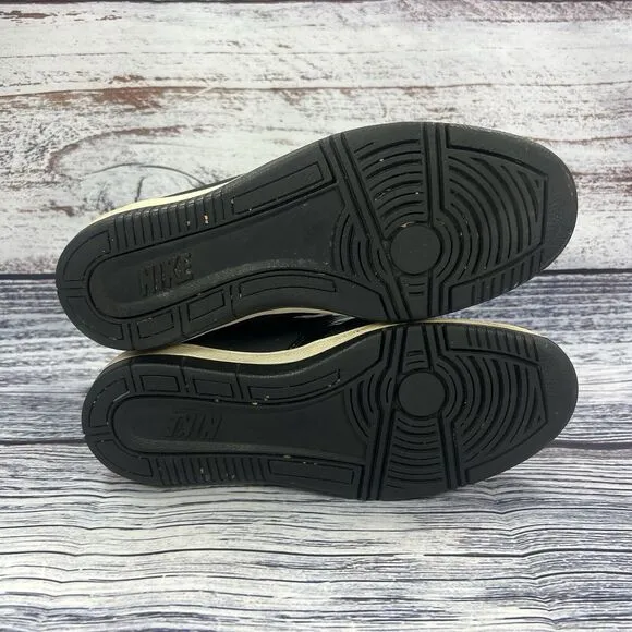 Nike Force Dunk Sky High Hidden Wedge Black Sneakers, Women’s Size 9