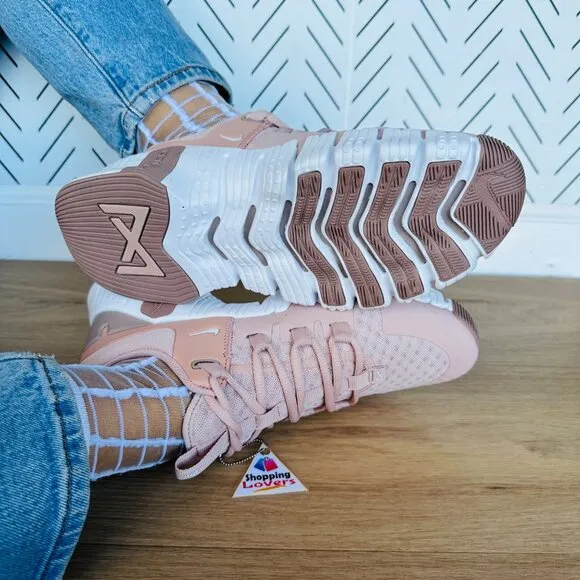 ⭐Nike Free Metcon 5 Pink Oxford 7.5 Womens Training Shoes Dusty Pink DV3950-600