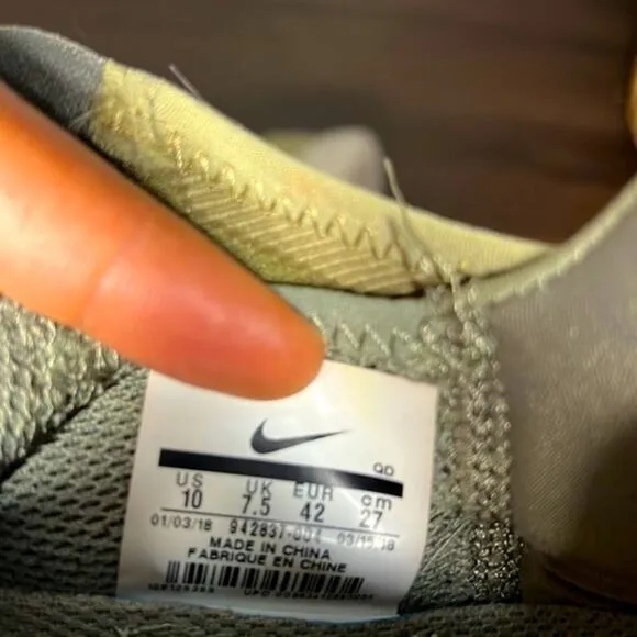 Nike Free RN 2018 Running Shoes Size 10