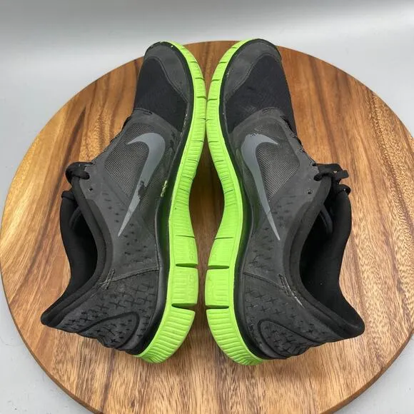 Nike Free Run 3 Shoes Mens Size 10.5 Black Running Comfort Walking Sneakers