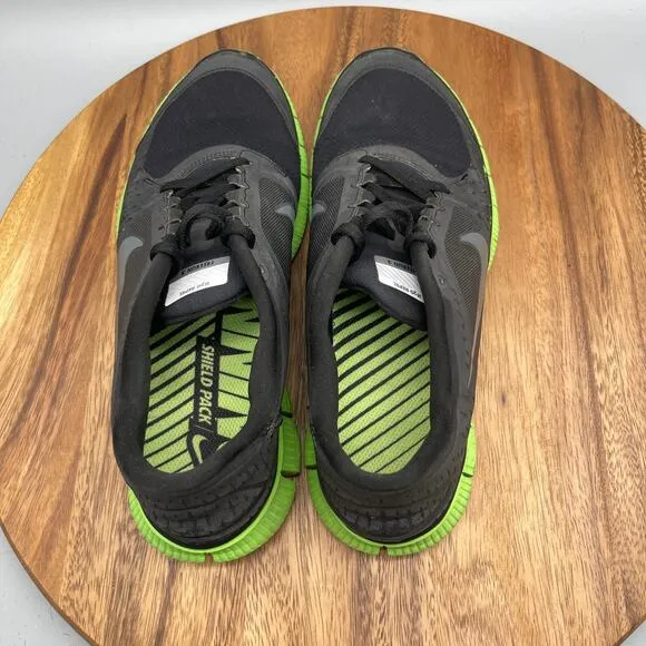 Nike Free Run 3 Shoes Mens Size 10.5 Black Running Comfort Walking Sneakers