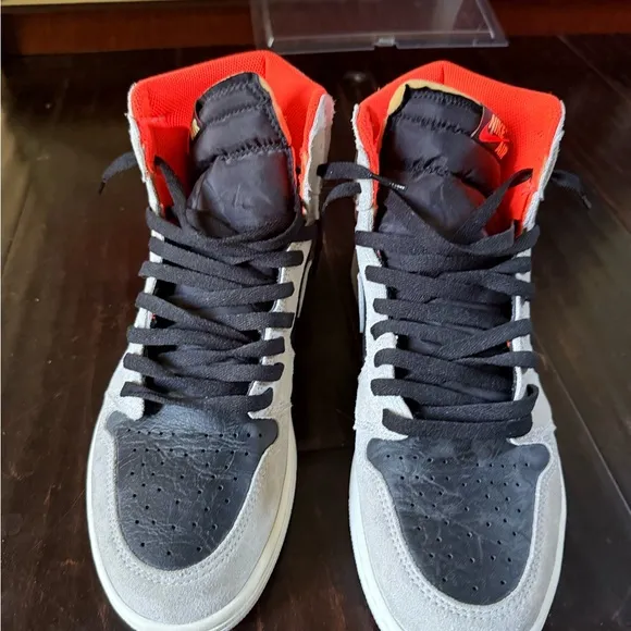 Nike High-Top Sneakers in Black and Gray Size 12