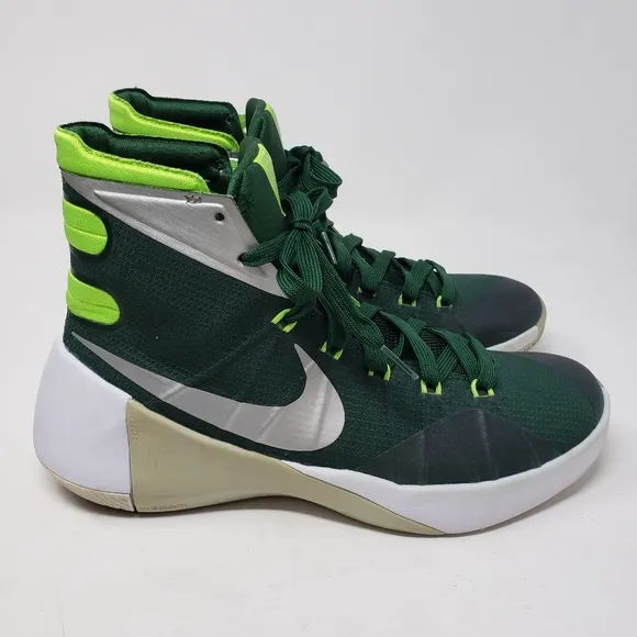 Nike Hyperdunk 2015 Mens Sneakers Green Size 8.5