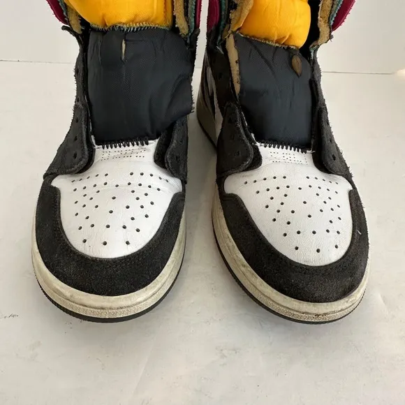 Nike Jordan 1 High Zoom Air CMFT Multicolor Anthracite  CT0978-016 Men Size 8.5