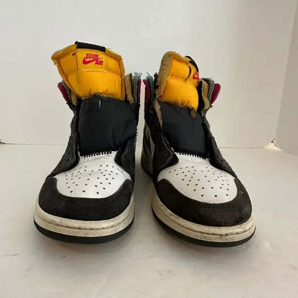 Nike Jordan 1 High Zoom Air CMFT Multicolor Anthracite  CT0978-016 Men Size 8.5