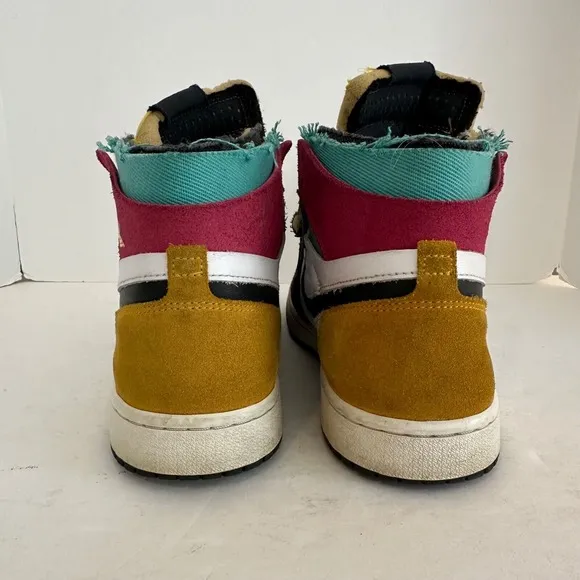 Nike Jordan 1 High Zoom Air CMFT Multicolor Anthracite  CT0978-016 Men Size 8.5