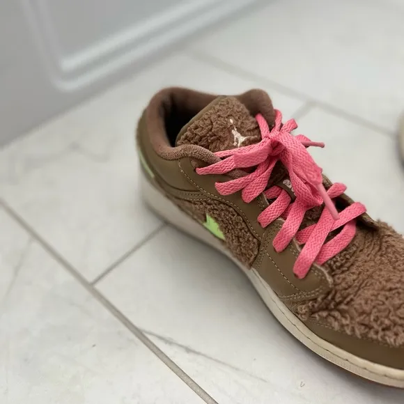 Nike Jordan 1 Low Utility Teddy bear