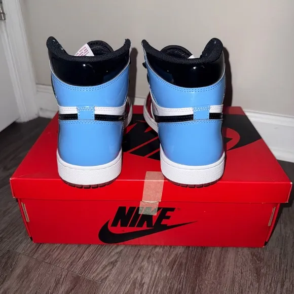 Nike Jordan Sneakers - Red, White, Blue, Black