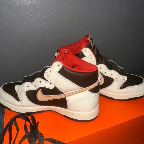 Nike Kids High-Top Sneakers - Dunk High GS 'Baroque Brown'