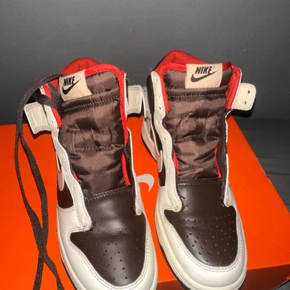 Nike Kids High-Top Sneakers - Dunk High GS 'Baroque Brown'