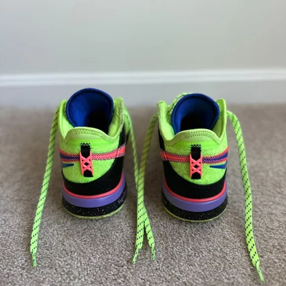 Nike Kids' Neon Green and Black Sneakers
