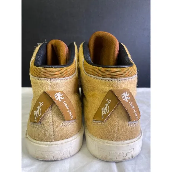 Nike Lebron Lions Mane Men's Brown/tan Sneakers/Shoes Size 10 SKU 2857