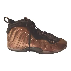 Nike Little Posite One Boy's Copper and Black Sneakers Size 5Y