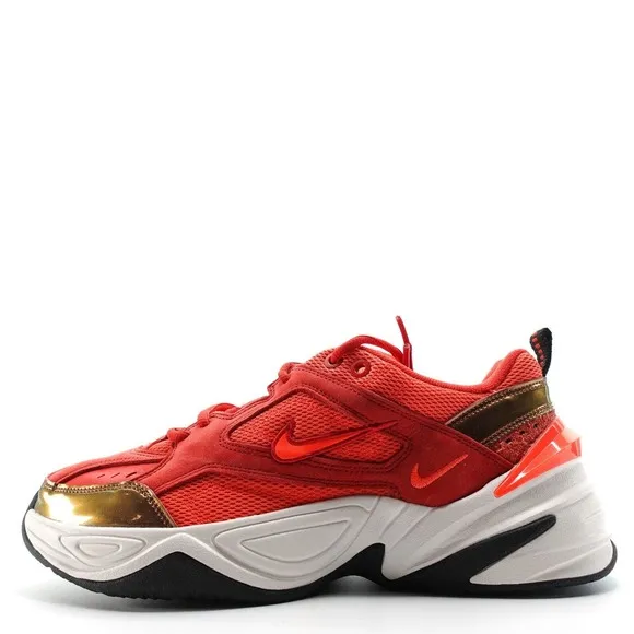 Nike M2K TEKNO Womens Sneakers Size 9.5 University Red White AV7030 600 Mens 8