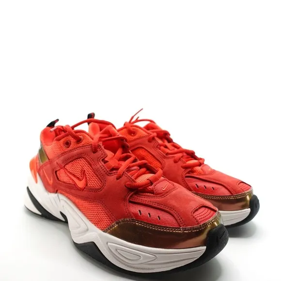 Nike M2K TEKNO Womens Sneakers Size 9.5 University Red White AV7030 600 Mens 8