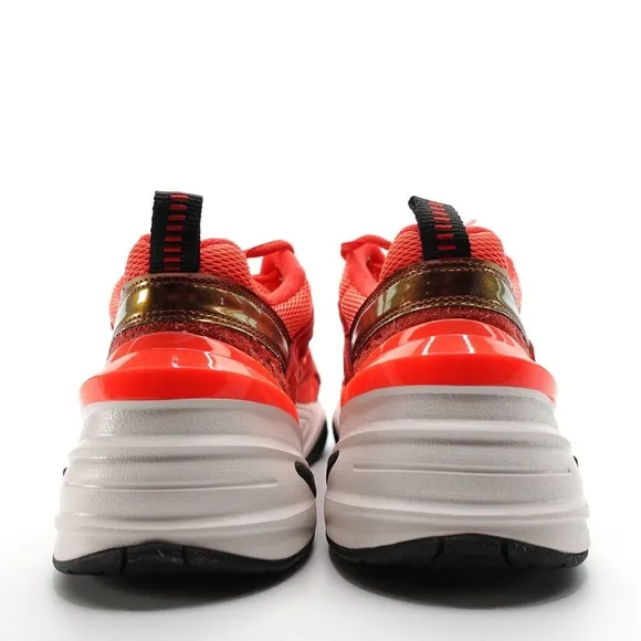 Nike M2K TEKNO Womens Sneakers Size 9.5 University Red White AV7030 600 Mens 8