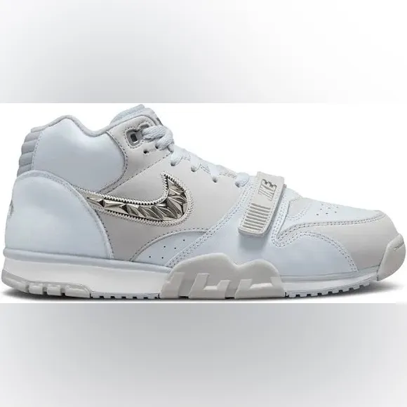 Nike Men's Air Trainer 1 'Super Bowl Lviii with Retro Midsole and Velcro Strap
