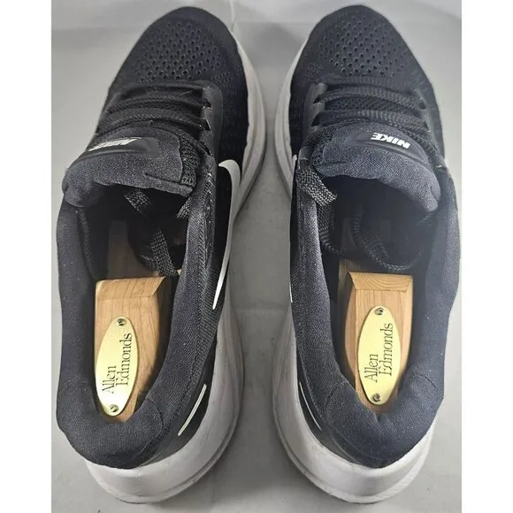 Nike Men's Air Zoom Structure 23 Black /White Running Shoes Sneakers Size 7.5