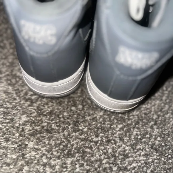 Nike Mens Gray High-Top Sneakers