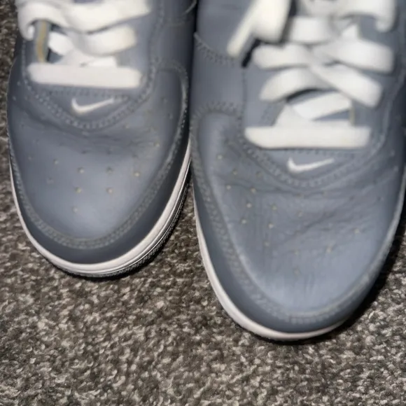 Nike Mens Gray High-Top Sneakers