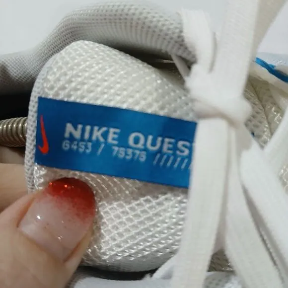 Nike Mens Shoes Size 12 Quest 4 White Multicolor Running Shoes DA1105-101