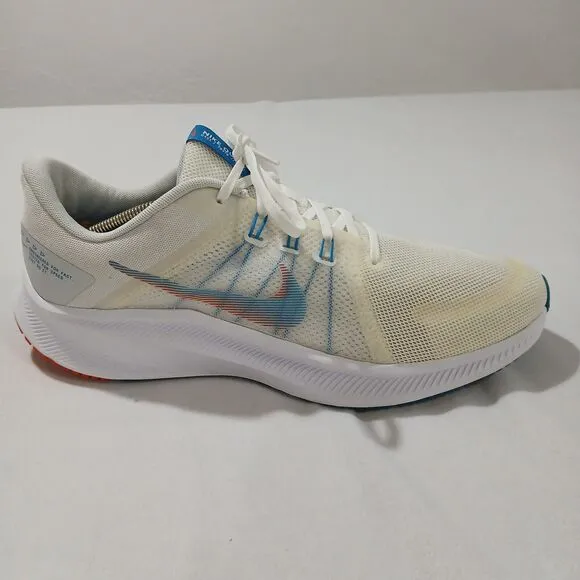 Nike Mens Shoes Size 12 Quest 4 White Multicolor Running Shoes DA1105-101