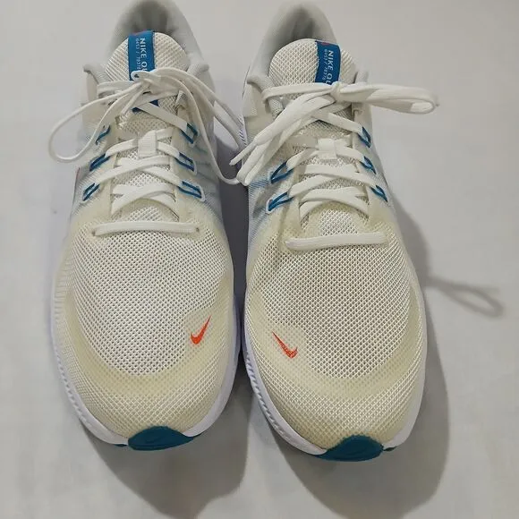 Nike Mens Shoes Size 12 Quest 4 White Multicolor Running Shoes DA1105-101
