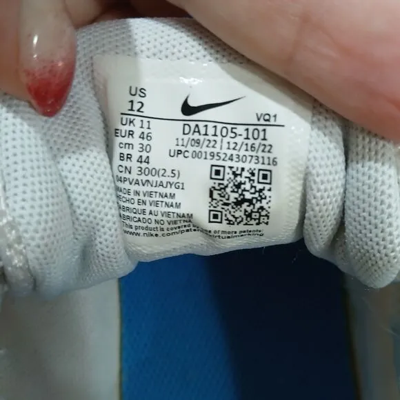 Nike Mens Shoes Size 12 Quest 4 White Multicolor Running Shoes DA1105-101