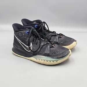 Nike Men's Size 10 US Kyrie 7 EP VII Irving BK Black Basketball Shoes CQ9326-002
